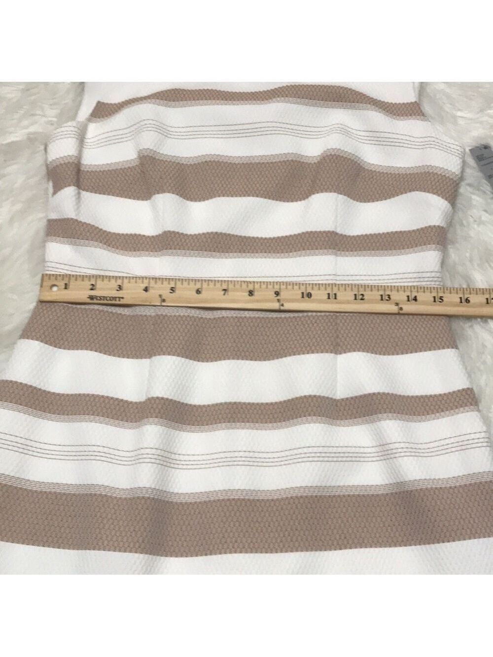 Preston & York Sleeveless Sheath Dress Sz 6 - Picture 5 of 11